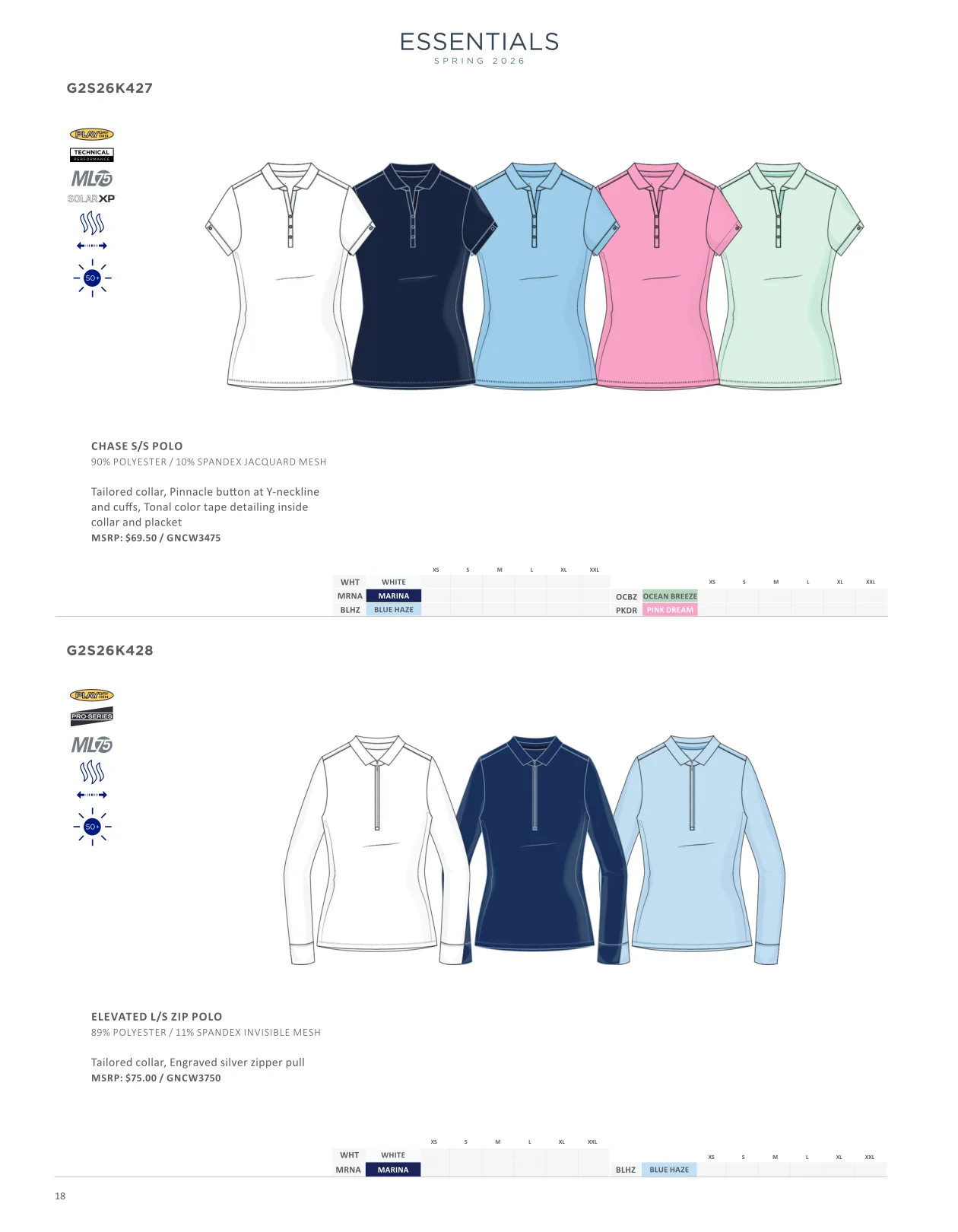 Greg Norman — Women's Spring 2026 — Page 18