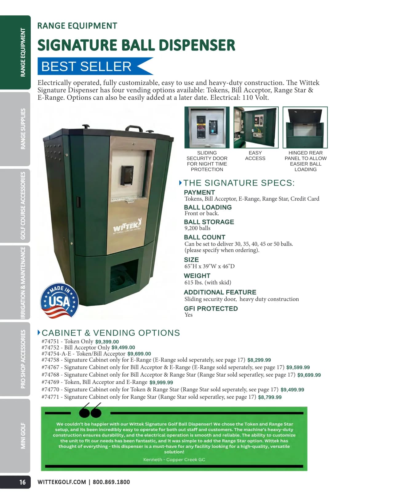 Wittek Golf Supply — Catálogo — Page 18