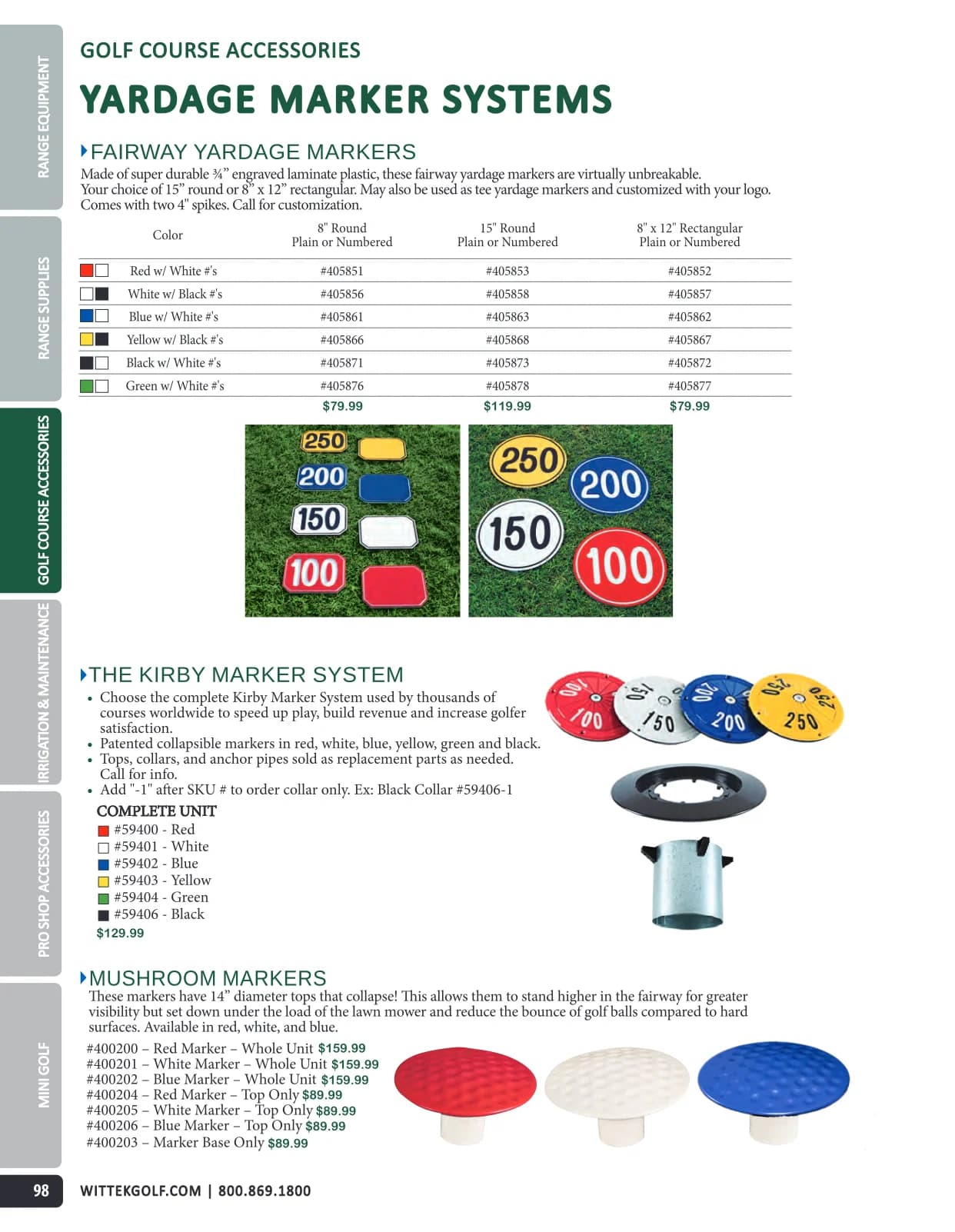 Wittek Golf Supply — Catálogo — Page 100