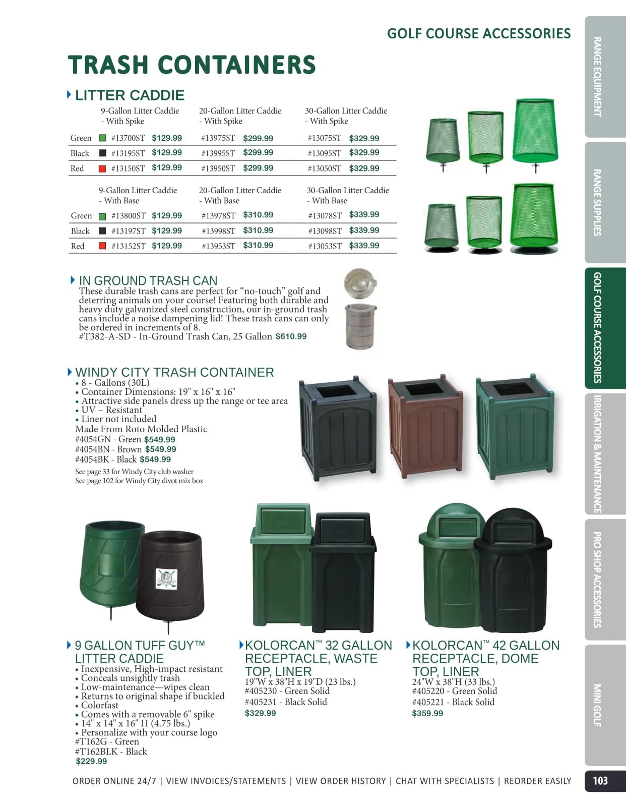 Wittek Golf Supply — Catálogo — Page 105