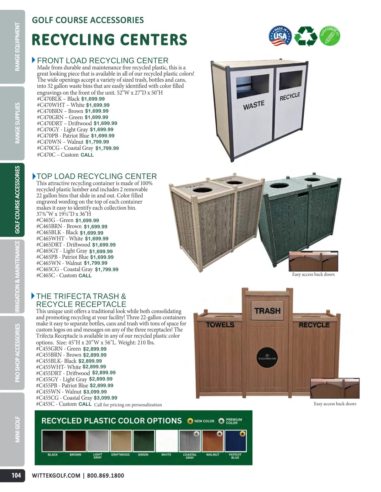 Wittek Golf Supply — Catálogo — Page 106