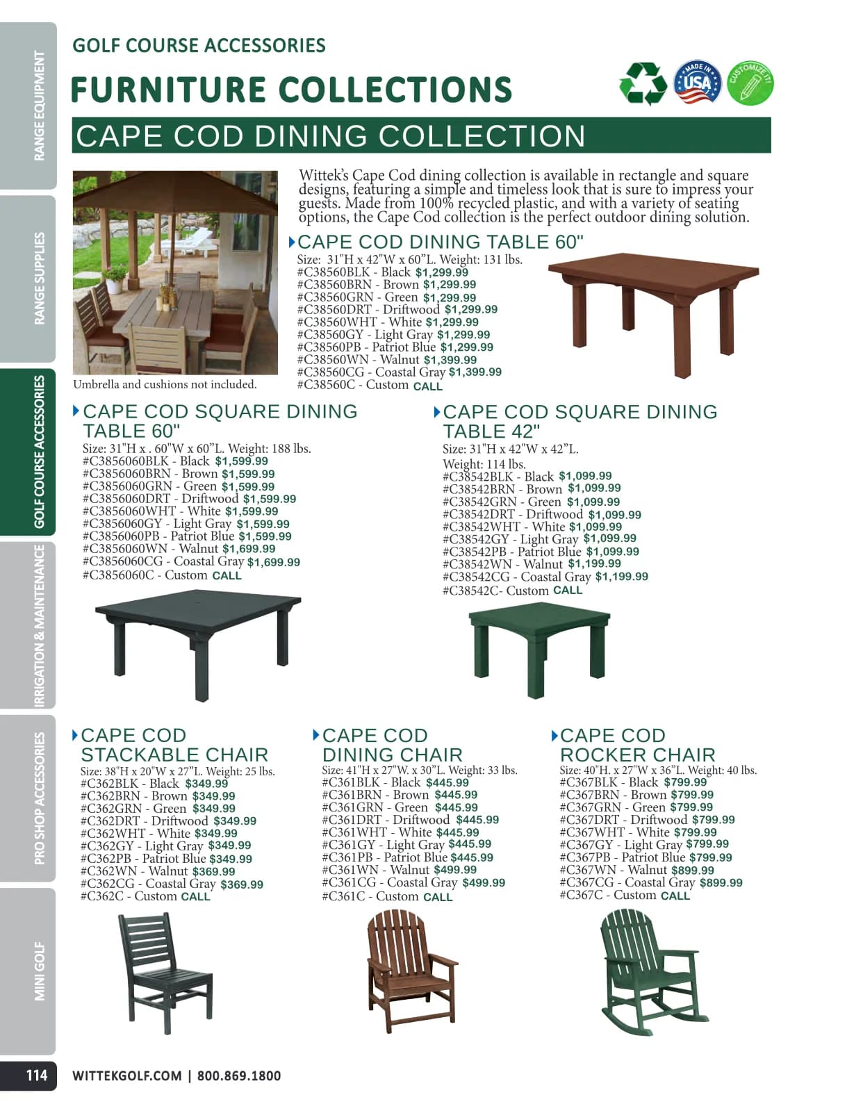 Wittek Golf Supply — Catálogo — Page 116