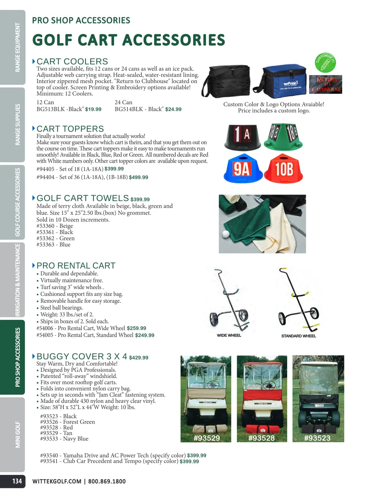 Wittek Golf Supply — Catálogo — Page 136