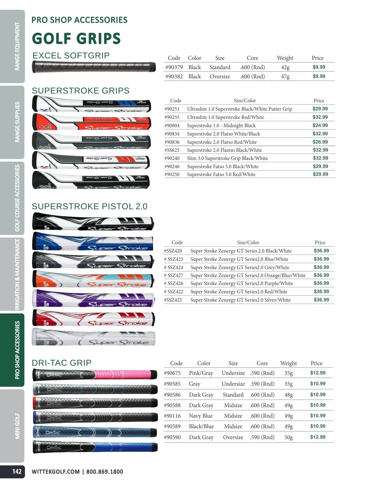 Wittek Golf Supply — Catálogo — Page 144