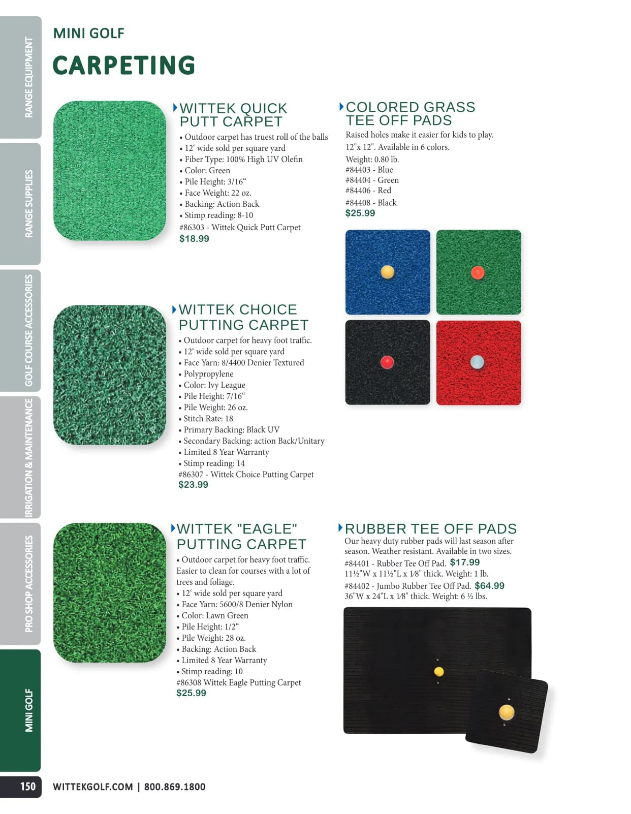 Wittek Golf Supply — Catálogo — Page 152