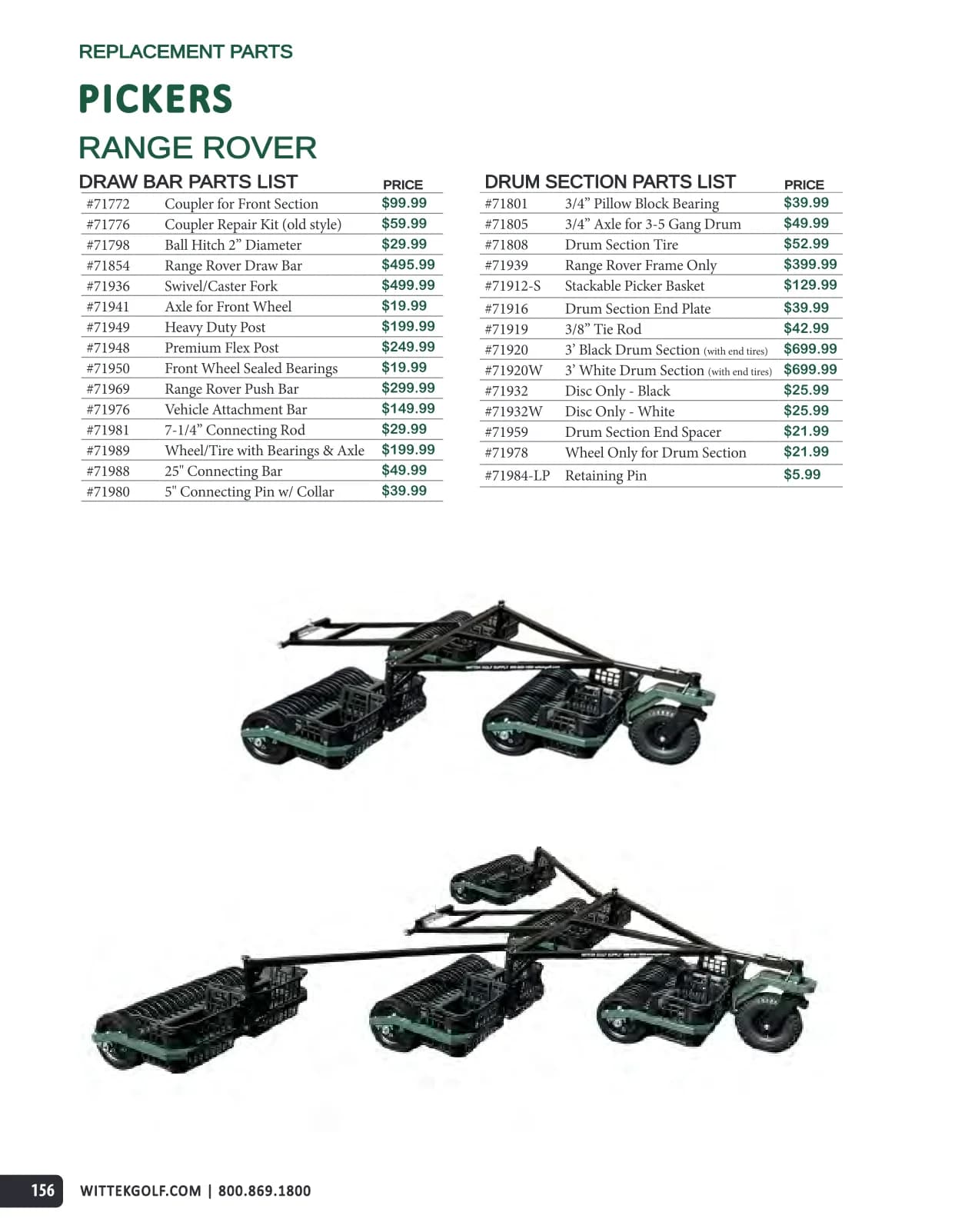 Wittek Golf Supply — Catálogo — Page 158