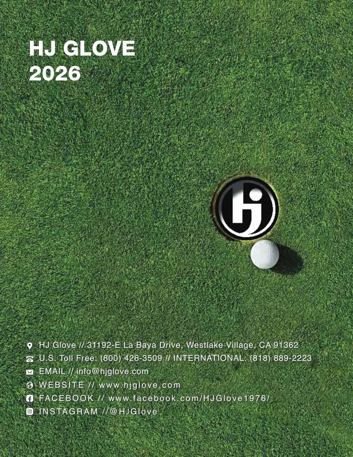 HJ Glove — Catálogo 2026